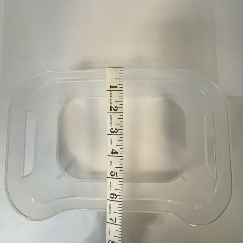 Clear Plastic Storage Bin NEW